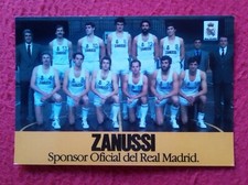 CALENDARIO 1983 DE REAL MADRID