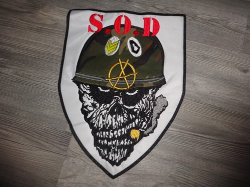 Thrash metal backpatch - s.o.d,