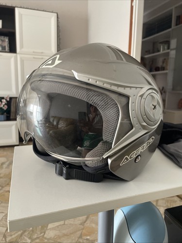 Casco moto jet acerbis con - casco,