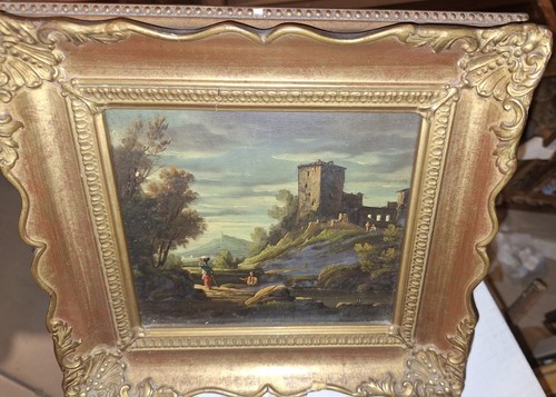 Dipinto olio tela - ad, su