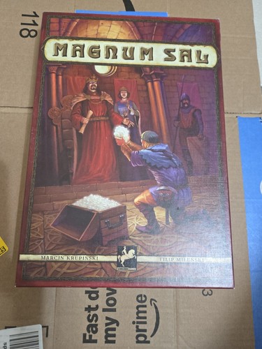 Leonardo boardgame magnum sal - boardgame,