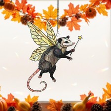 Olografico Opossum Suncatcher