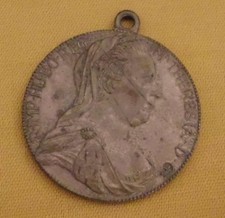 Moneta/ciondolo Tallero Maria