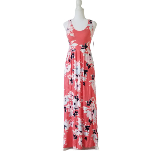 Maxi abito scollo scoop - abito, a