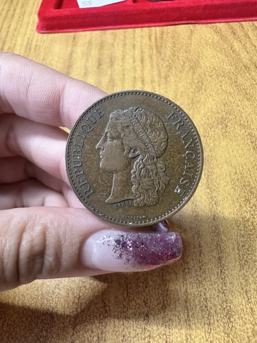 Medaglia repubblica francese - medaglia,