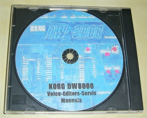Korg 8000 cd con - -,