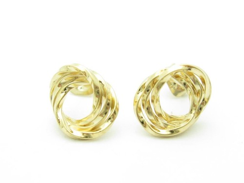Orecchini perno oro - orecchini,