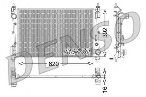 Radiatore fiat punto evo 3 - punto, 1.3