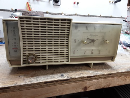 Radio orologio vintage - orologio, sears