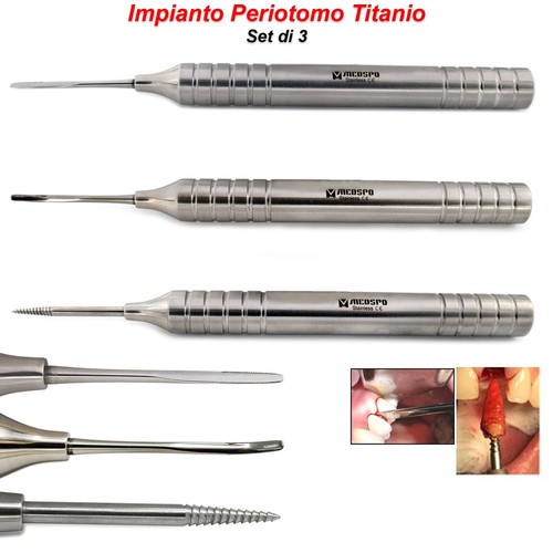 Periotomo titanio dentale - periotomo,
