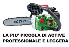 ACTIVE MOTOSEGA DA POTATURA 28-28 28.28 PROFESSIONALE MADE IN JAPAN LEGGERA