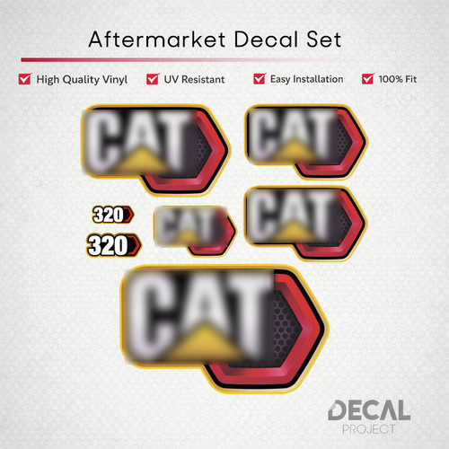 Set decalcomanie aftermarket