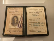 Tessera Ferroviaria Tram