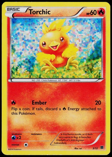 Torchic 003 012 mcdonald - torchic, 003/012