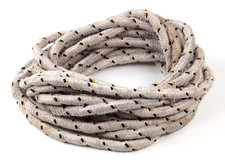 Corda 10 Metri Fune Marina Corda Cima Nautica Treccia Doppia Fune per Ancoraggio