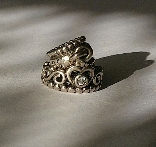 Charm corona pendente - charm, my