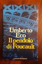 UMBERTO ECO - IL PENDOLO DI FOUCAULT - 1988 PRIMA EDIZIONE