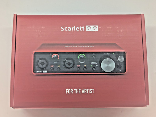 Focusrite scarlett 2i2 - focusrite,