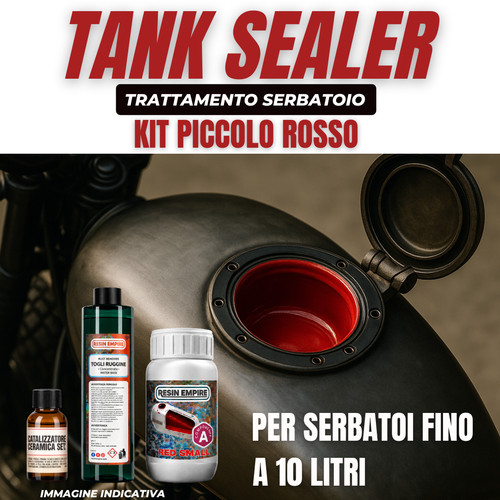 Kit trattamento serbatoio moto - serbatoio,