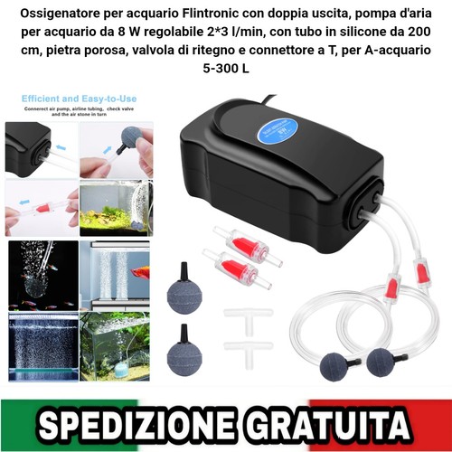 Ossigenatore per acquario - per, da