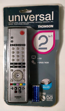 TELECOMANDO UNIVERSALE THOMSON PER SVARIATE MARCHE  TV DVD VCR LEGGI DESCRIZIONE