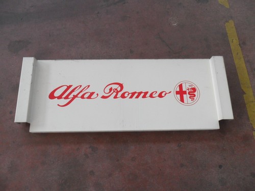 Insegna alfa romeo magazzino - insegna,