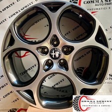 4 CERCHI IN LEGA RAGGIO 19 ALFA ROMEO TONALE PARI AL NUOVO  ANTRACITE DIAMANTATO