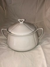 ZUPPIERA ROYAL PORCELLANA FINE MADE IN ITALY BIANCA VINTAGE 