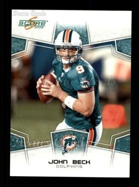 2008 score 160 - john, beck