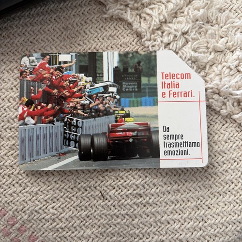 Schede telefoniche ferrari e - ,
