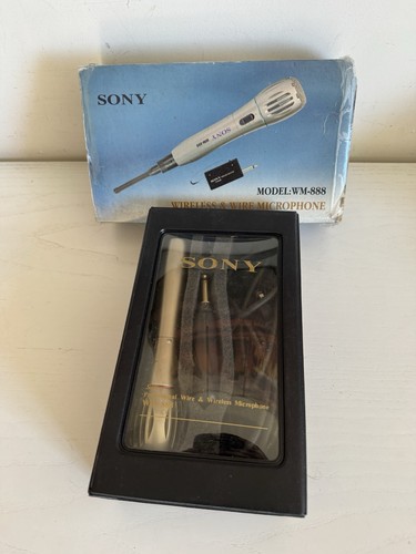 Microfono vintage sony 888 - microfono,