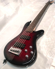 Spector Legend Standard 5 Black Cherry Gloss suono campana basso elettrico elettronica