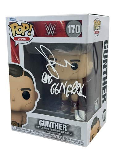 Gunther firmato funko - pop, wwe