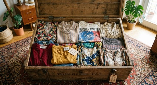 Stock vintage donna - -, lotto