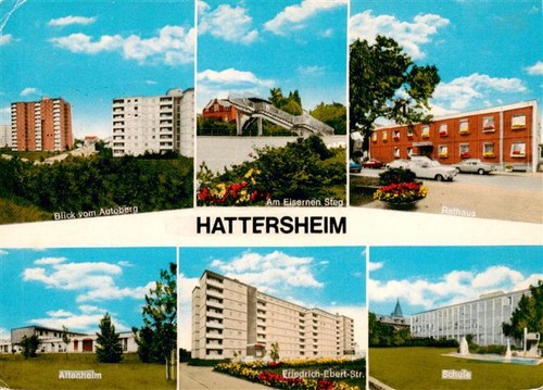 Hattersheim main blick vom - hattersheim,