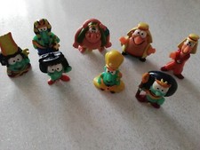 Set 8 Personaggi Diversi I LUNES - Sorprese Kinder Merendine 