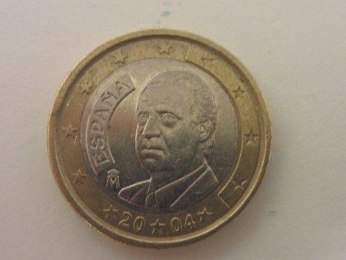 Moneta euro spagna re - da,