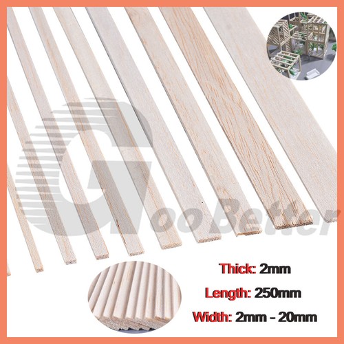 Striscia balsa legno - striscia,