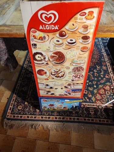 Algida targa gelati insegna - algida,