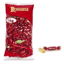 1 KG CARAMELLE ROSSANA RIPIENE AL LATTE PERUGIA ROSSA FINISSIME SENZA GLUTINE