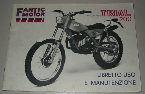 Libretto manutenzione fantic - libretto,