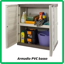 armadio basso da balcone per