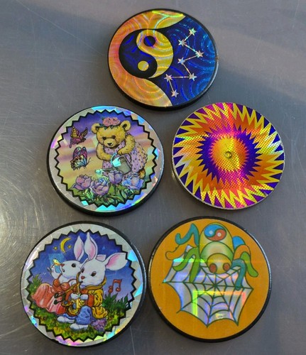 Lotto pog metal - pog, slammers