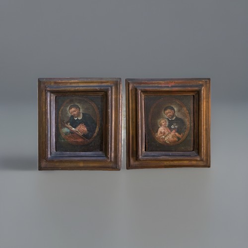 Coppia santi dipinti - di,