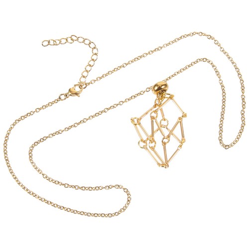 Collana porta cristalli - collana, in