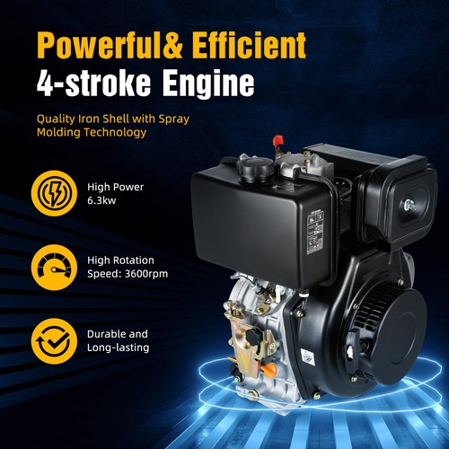 Motore diesel 418cc tempi - 4,