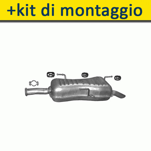 Silenziatore marmitta - silenziatore,