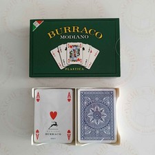 CARTE DA GIOCO  MODIANO BURRACO  100% PLASTICA (300369)