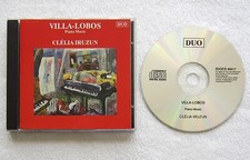 VILLA-LOBOS Piano Music Bachianas B. Prole do Bebe...  IRUZUN - CD U.K. 1991 DUO