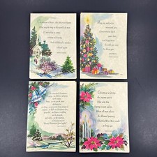 Cartoline di Natale Artigianali Ruggine Vintage Set di 11 Messaggi Unici Dorothy Andrews